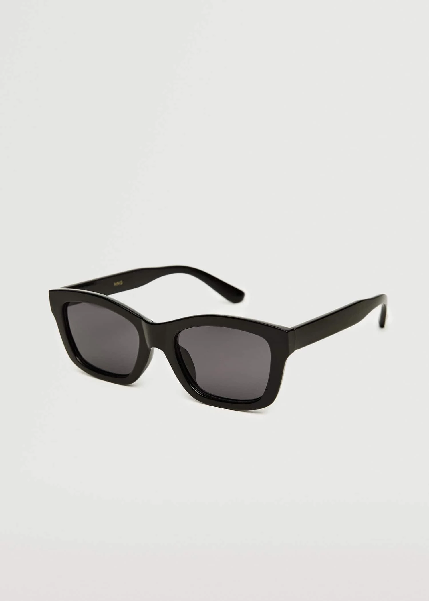 Mango Acetate Frame Sunglasses Black 3 Mango Acetate Frame Sunglasses Black - Image 3