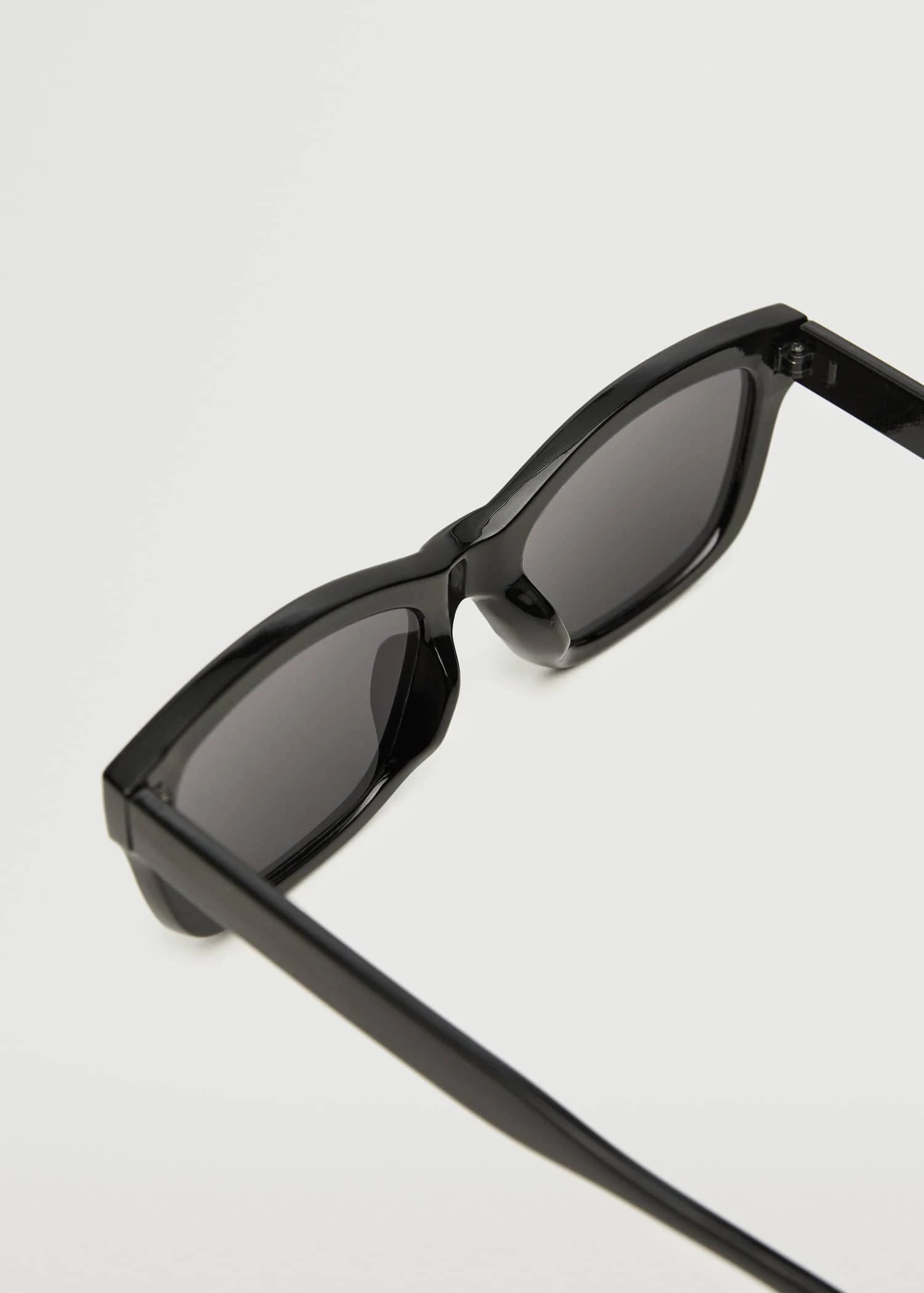 Mango Acetate Frame Sunglasses Black 4 Mango Acetate Frame Sunglasses Black - Image 4