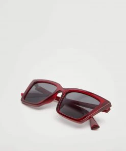 Mango Acetate Frame Sunglasses Red -Mango Jewellery Wallets Belts For Women Sales unnamed file 1891