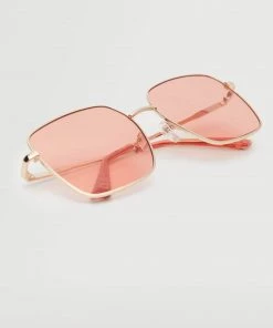 Mango Metal Sunglasses Pastel Pink -Mango Jewellery Wallets Belts For Women Sales unnamed file 1896