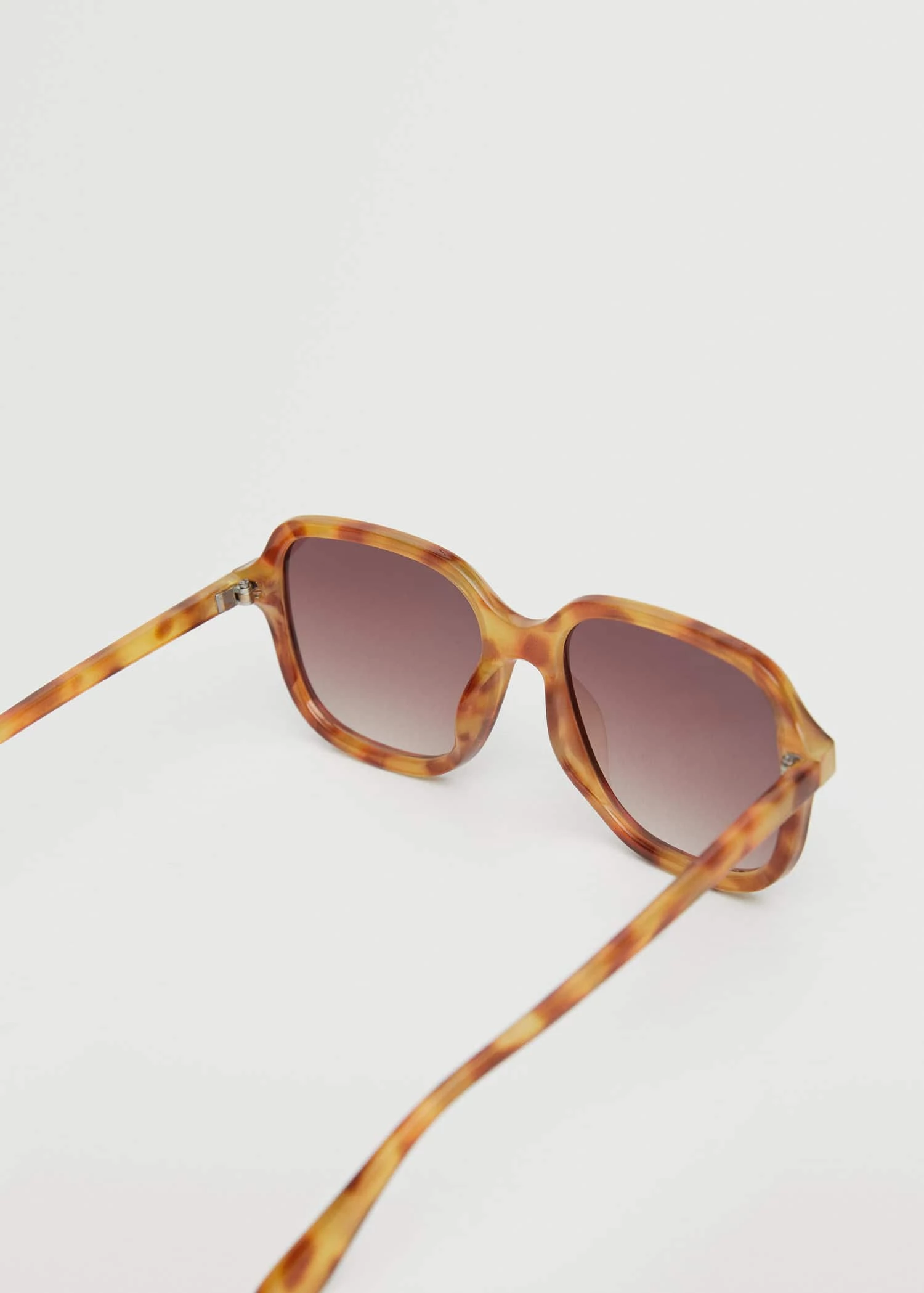 Mango Acetate Frame Sunglasses Black 3 Mango Acetate Frame Sunglasses Black - Image 3