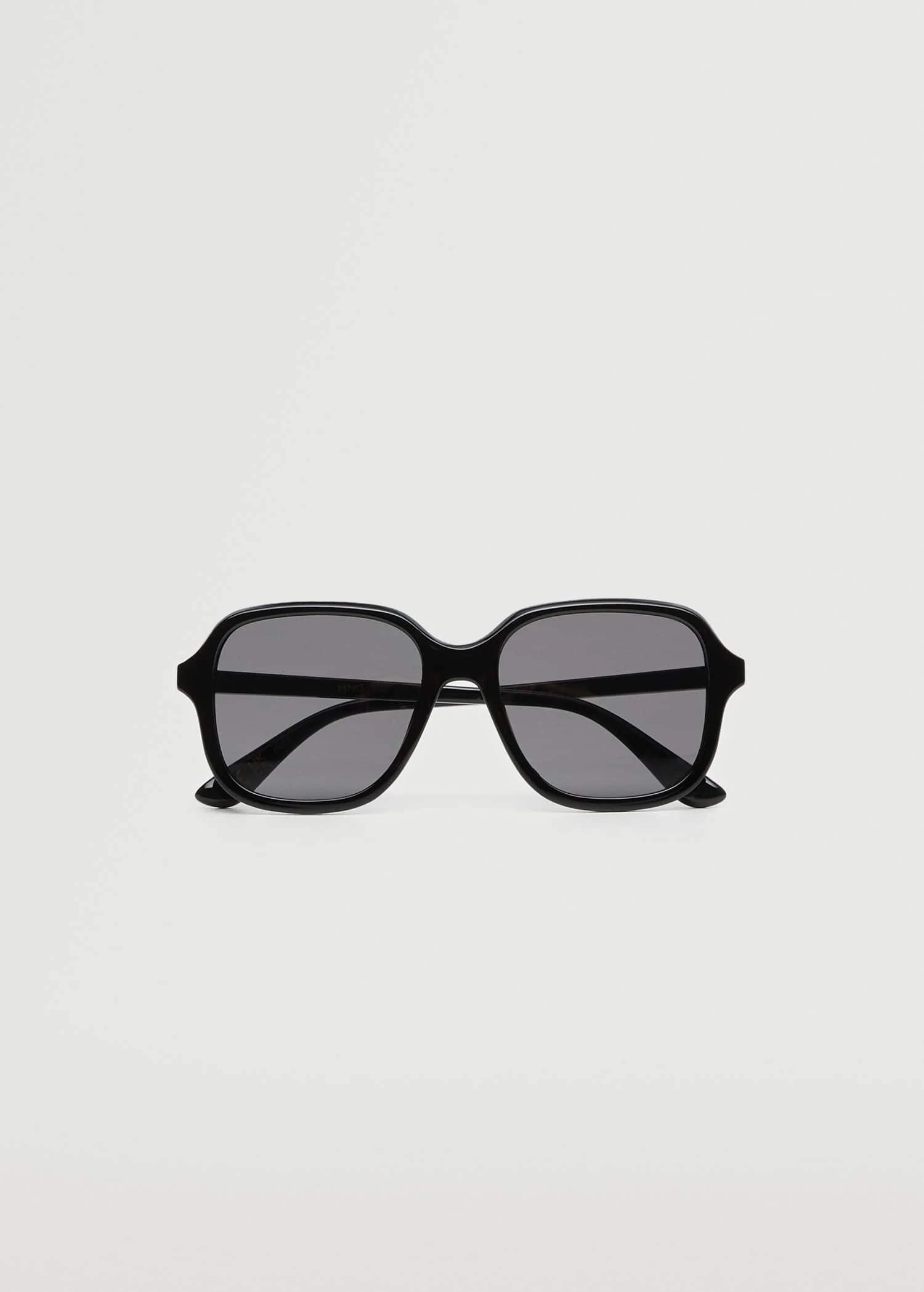 Mango Acetate Frame Sunglasses Black 5 Mango Acetate Frame Sunglasses Black - Image 5