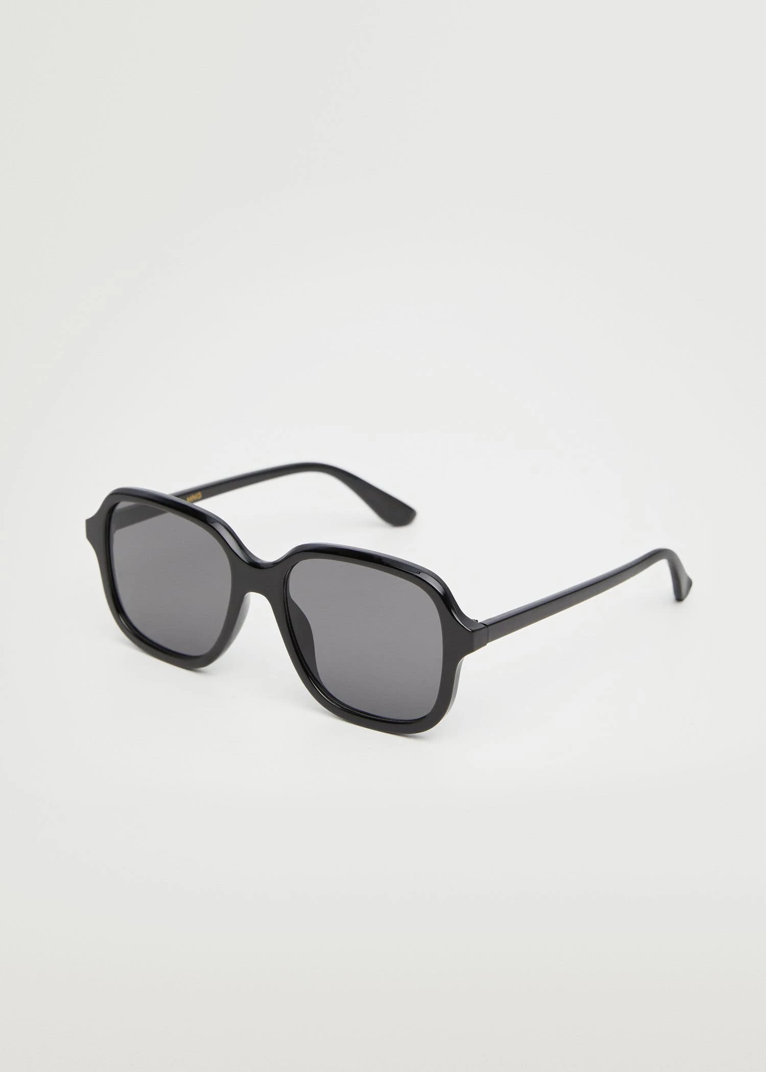 Mango Acetate Frame Sunglasses Black 6 Mango Acetate Frame Sunglasses Black - Image 6