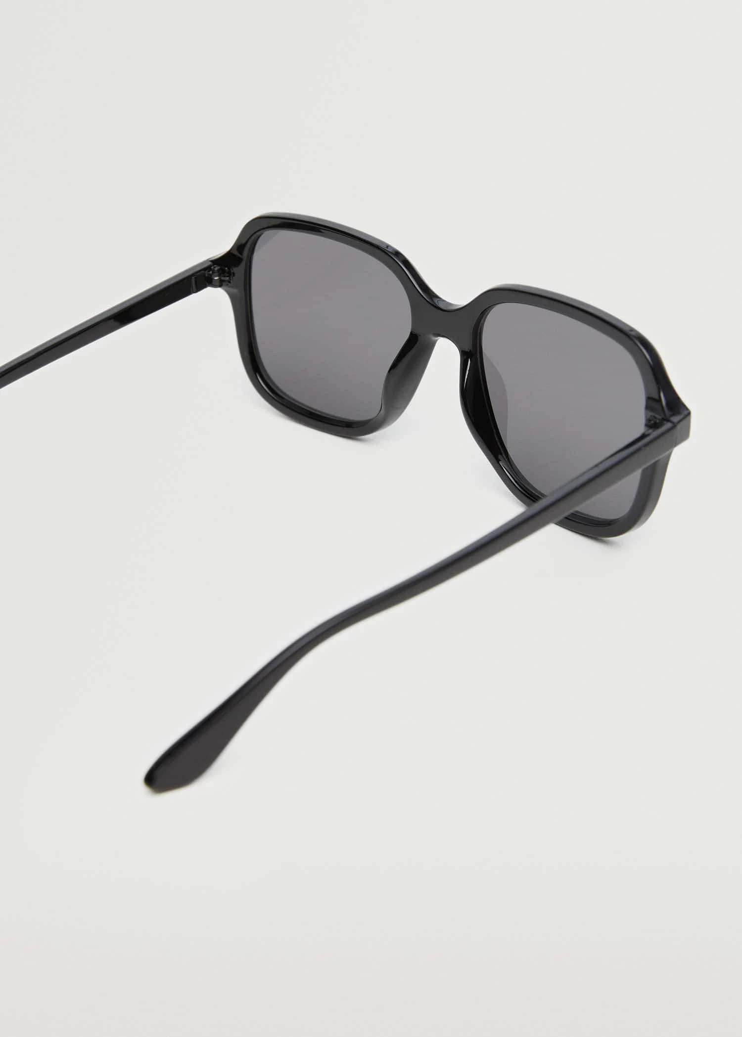 Mango Acetate Frame Sunglasses Black 7 Mango Acetate Frame Sunglasses Black - Image 7
