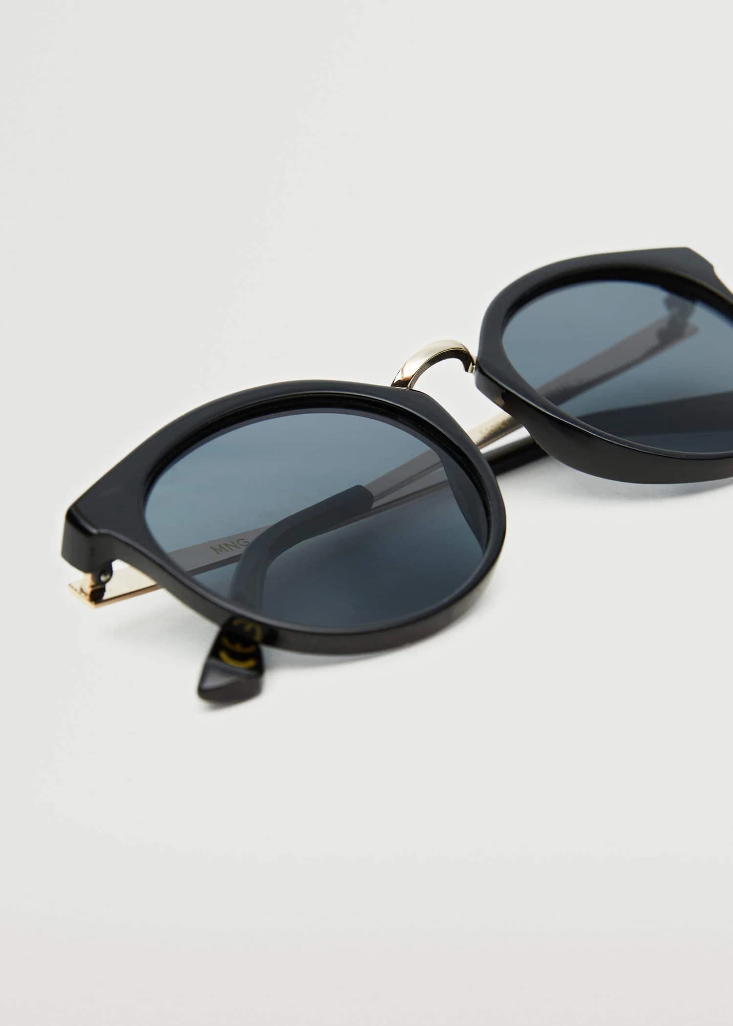 Mango Acetate Frame Sunglasses Ecru 4 Mango Acetate Frame Sunglasses Ecru - Image 4