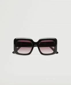 Mango Acetate Frame Sunglasses Black -Mango Jewellery Wallets Belts For Women Sales unnamed file 1956