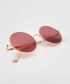 Mango Rounded Sunglasses Pastel Pink -Mango Jewellery Wallets Belts For Women Sales unnamed file 1994