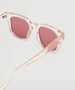 Mango Clear Frame Sunglasses Pastel Pink -Mango Jewellery Wallets Belts For Women Sales unnamed file 2004