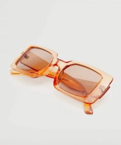 Mango Clear Frame Sunglasses Orange -Mango Jewellery Wallets Belts For Women Sales unnamed file 2038