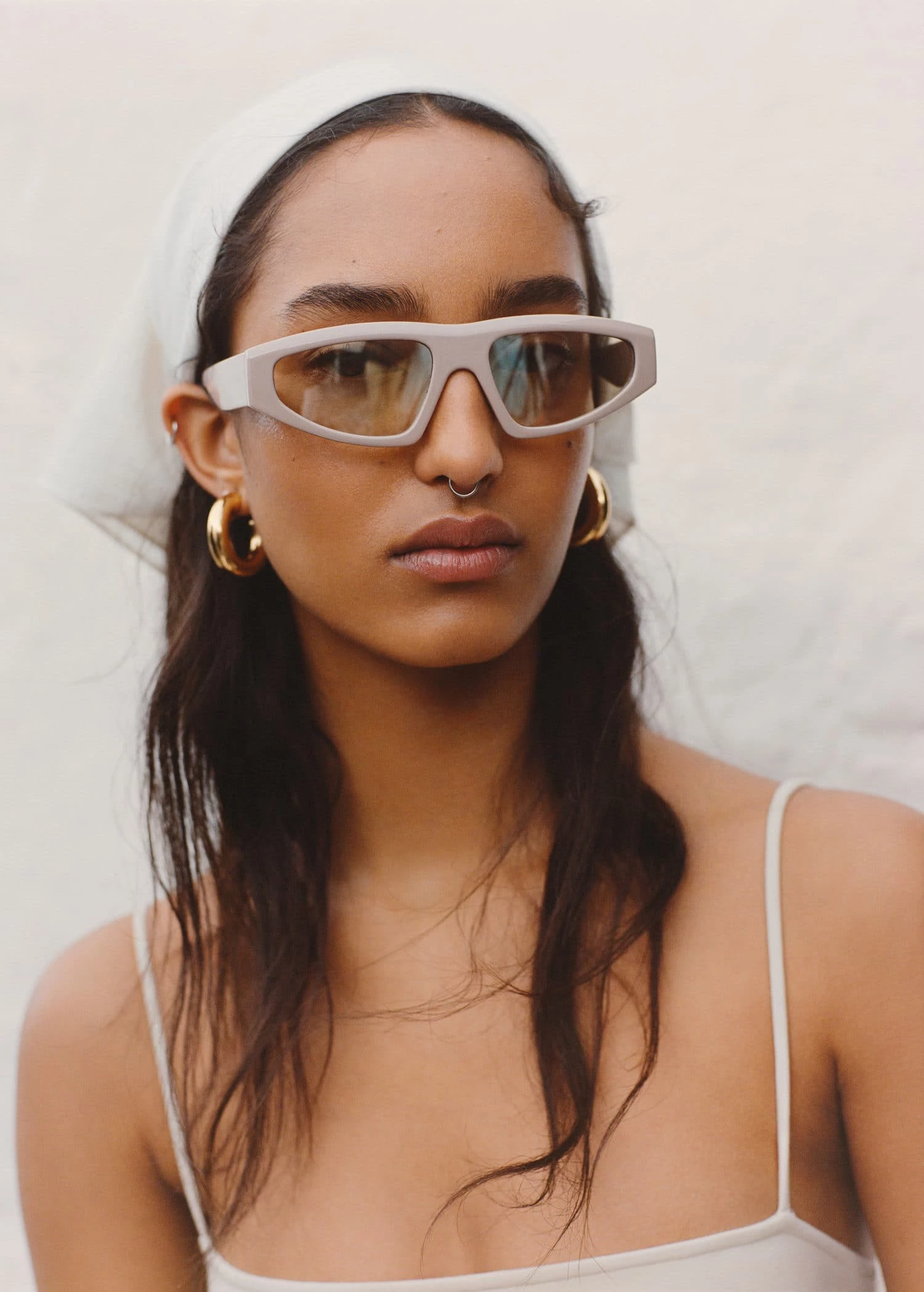 Mango Acetate Frame Sunglasses Medium Brown 1 Mango Acetate Frame Sunglasses Medium Brown