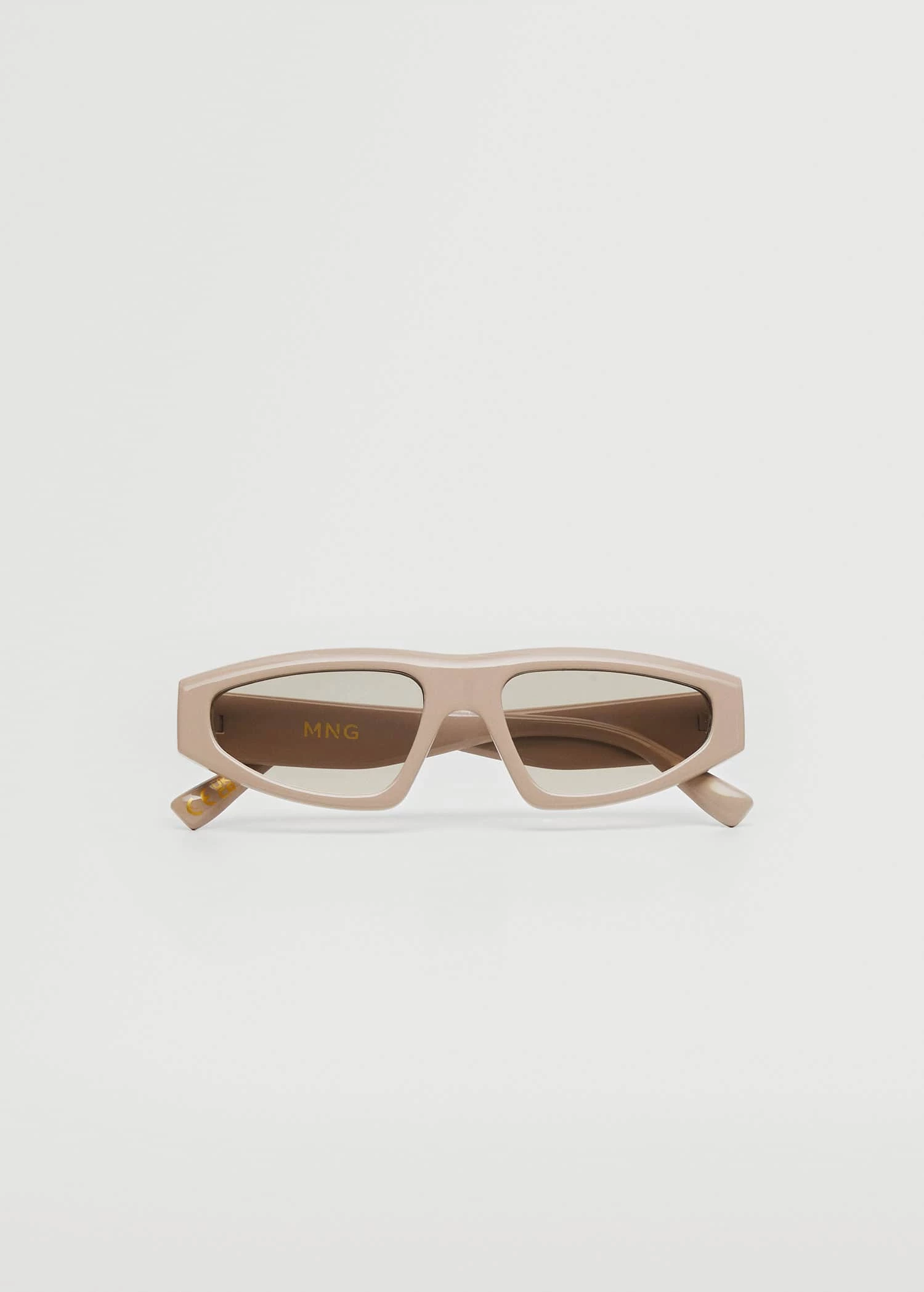Mango Acetate Frame Sunglasses Medium Brown 2 Mango Acetate Frame Sunglasses Medium Brown - Image 2