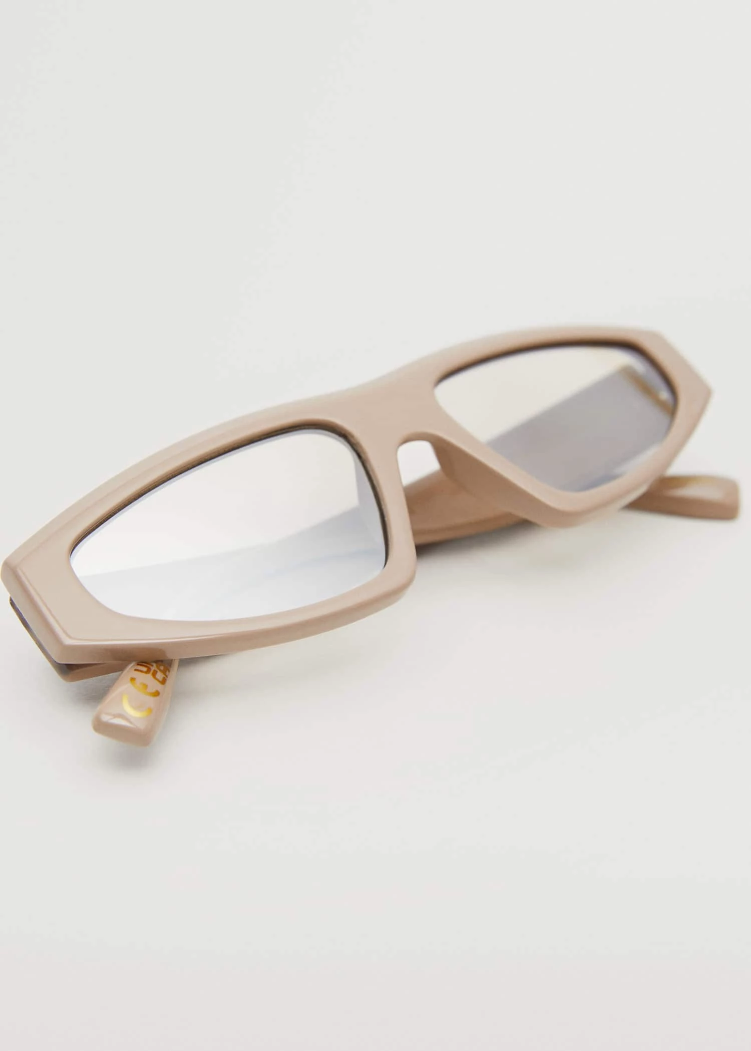 Mango Acetate Frame Sunglasses Medium Brown 5 Mango Acetate Frame Sunglasses Medium Brown - Image 5