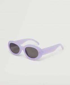 Mango Acetate Frame Sunglasses Lilac -Mango Jewellery Wallets Belts For Women Sales unnamed file 2057
