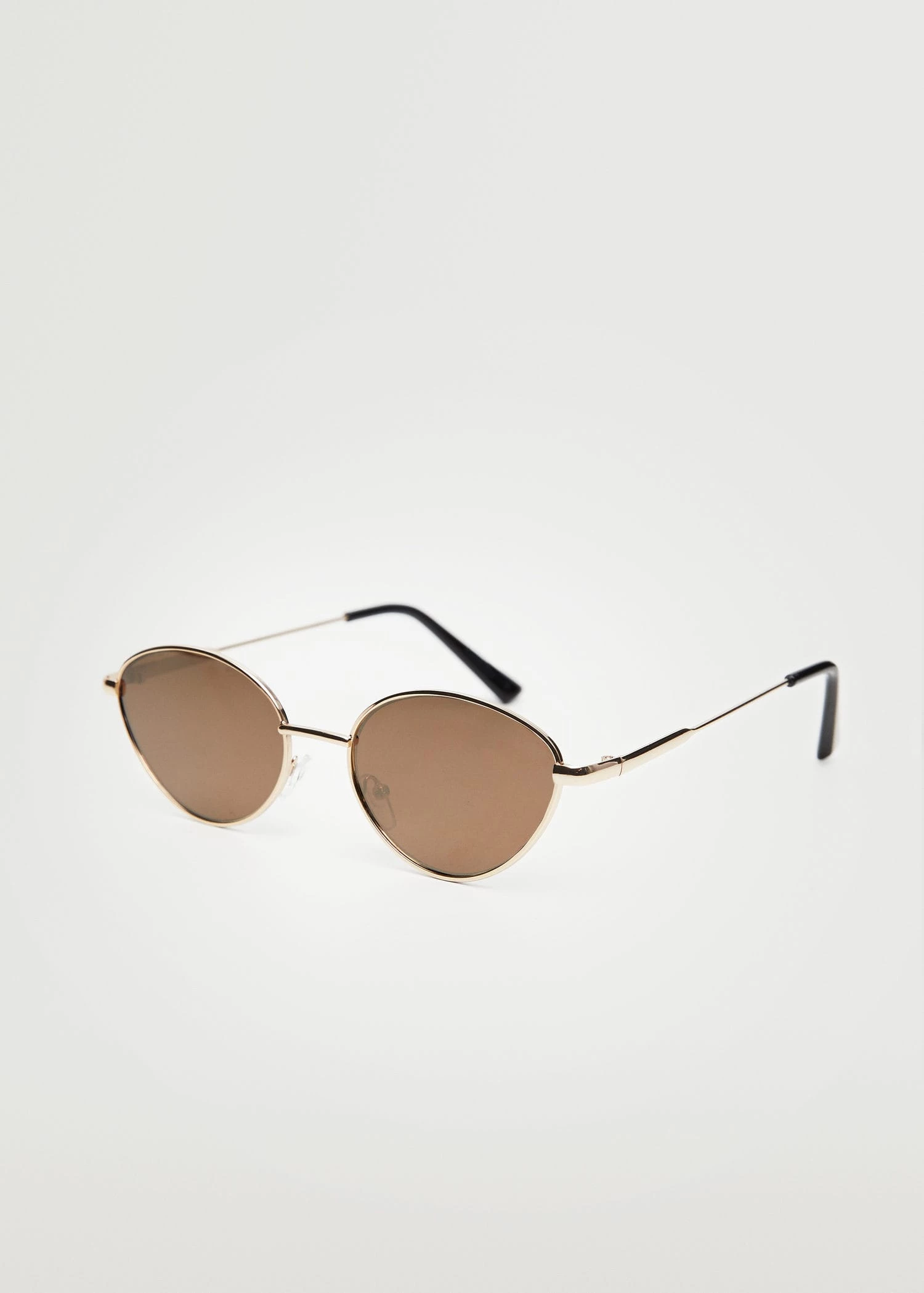 Mango Metallic Frame Sunglasses Gold 6 Mango Metallic Frame Sunglasses Gold - Image 6