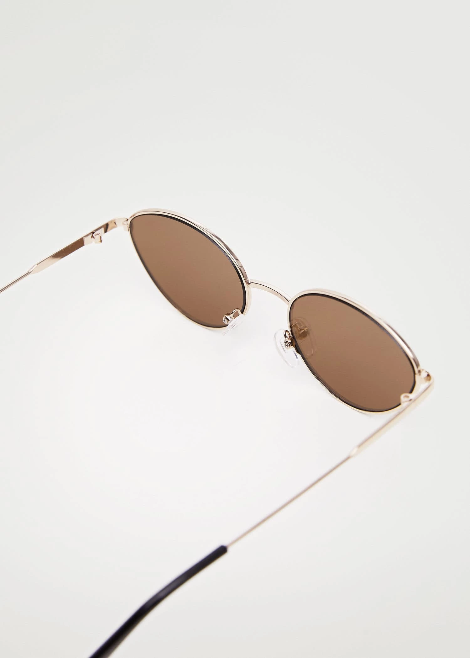 Mango Metallic Frame Sunglasses Gold 7 Mango Metallic Frame Sunglasses Gold - Image 7