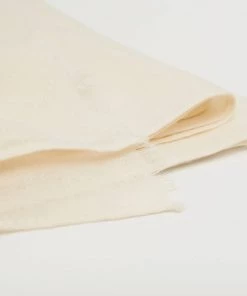 Mango Recycled Polyester Foulard Ecru