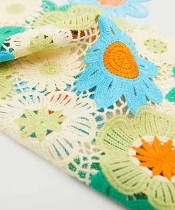 Mango Floral Scarf Pink