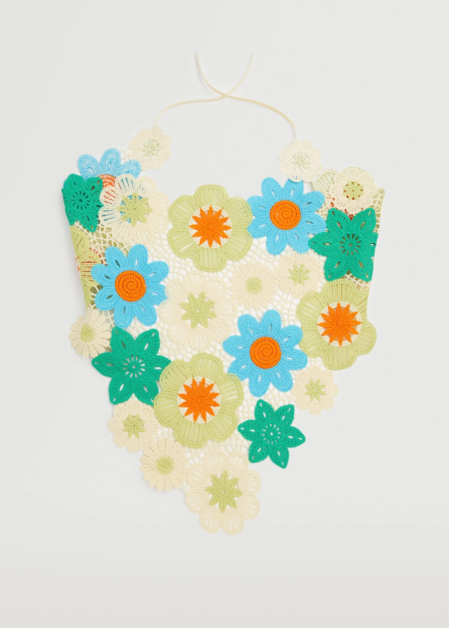 Mango Floral Scarf Pink 11 Mango Floral Scarf Pink - Image 11