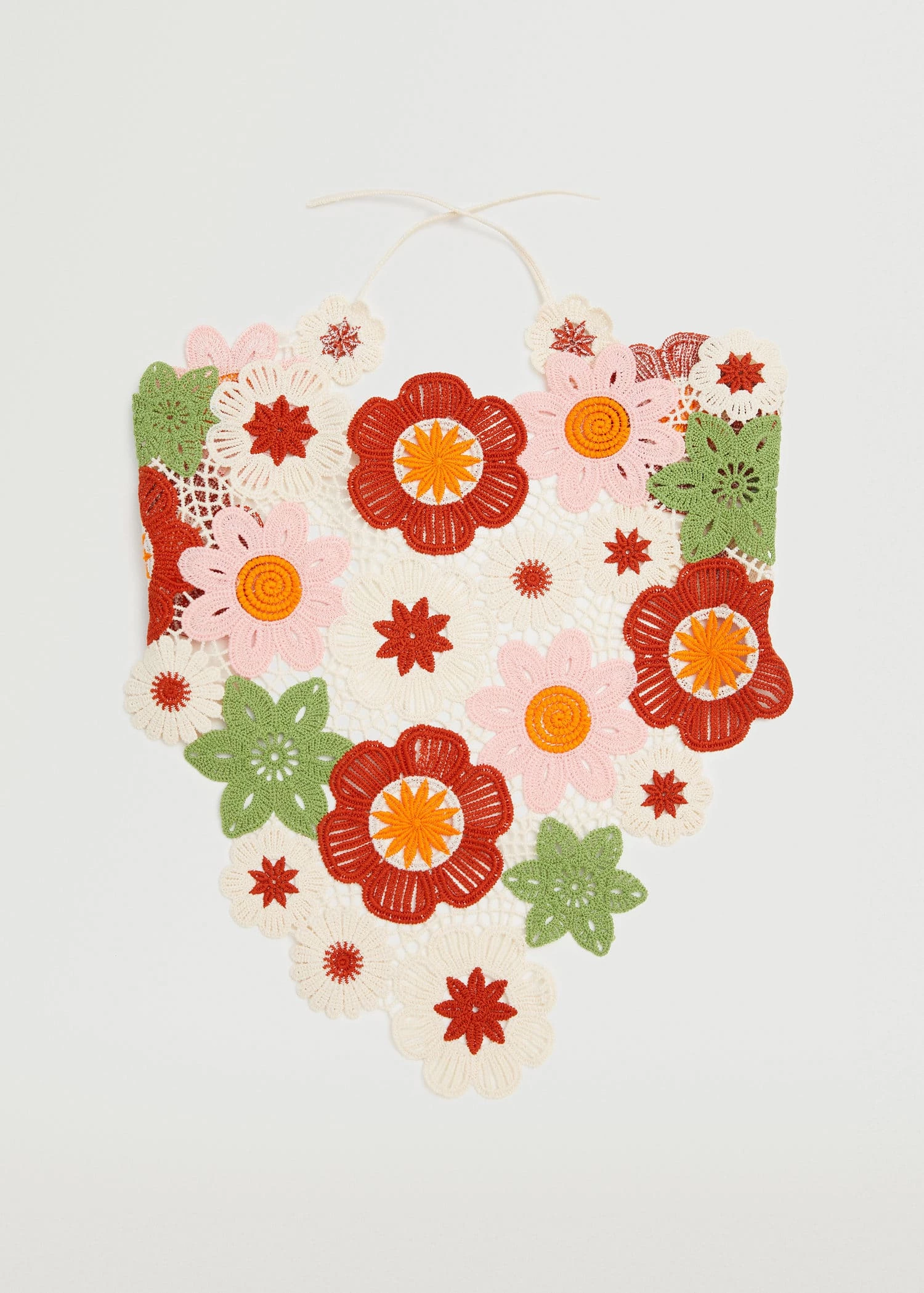 Mango Floral Scarf Pink 12 Mango Floral Scarf Pink - Image 12