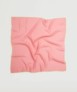 Mango Recycled Polyester Scarf Fuchsia -Mango Jewellery Wallets Belts For Women Sales unnamed file 2166