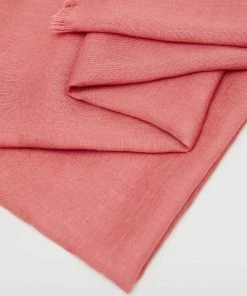 Mango Flowy Scarf Pink