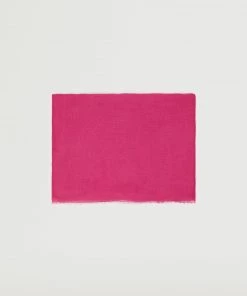 Mango Frayed Edge Scarf Pink -Mango Jewellery Wallets Belts For Women Sales unnamed file 2330