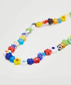 Mango Mixed Bead Necklace Gold -Mango Jewellery Wallets Belts For Women Sales unnamed file 234