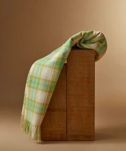 Mango Fringed Check Scarf Green -Mango Jewellery Wallets Belts For Women Sales unnamed file 2341