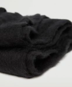 Mango Fringes Knit Scarf Pastel Pink -Mango Jewellery Wallets Belts For Women Sales unnamed file 2357