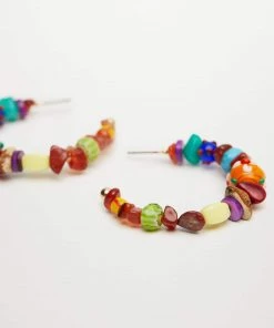 Mango Mixed Bead Earrings Red -Mango Jewellery Wallets Belts For Women Sales unnamed file 237