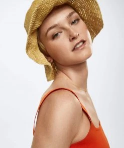 Mango Raffia Hat Blue -Mango Jewellery Wallets Belts For Women Sales unnamed file 2390