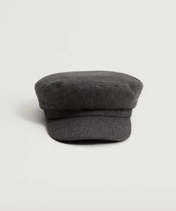 Mango Visor Beret Black -Mango Jewellery Wallets Belts For Women Sales unnamed file 2499