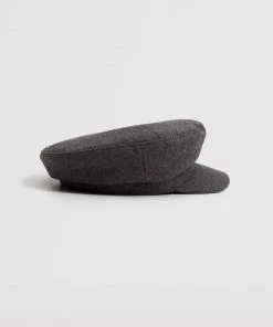 Mango Visor Beret Black -Mango Jewellery Wallets Belts For Women Sales unnamed file 2504