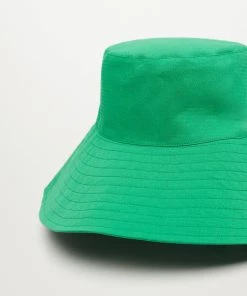 Mango Cotton Bucket Hat Green -Mango Jewellery Wallets Belts For Women Sales unnamed file 2527