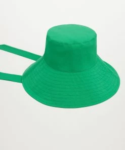 Mango Cotton Bucket Hat Green -Mango Jewellery Wallets Belts For Women Sales unnamed file 2529