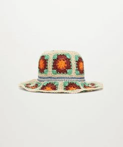 Mango Crochet Bucket Hat Ecru -Mango Jewellery Wallets Belts For Women Sales unnamed file 2577