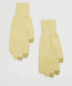 Mango Ribbed Knit Gloves Blue -Mango Jewellery Wallets Belts For Women Sales unnamed file 2636