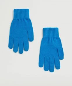 Mango Ribbed Knit Gloves Blue -Mango Jewellery Wallets Belts For Women Sales unnamed file 2637