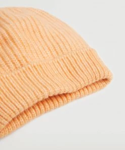 Mango Ribbed Knit Beanie Clementine -Mango Jewellery Wallets Belts For Women Sales unnamed file 2647