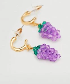 Mango Crystal Beads Earrings Gold -Mango Jewellery Wallets Belts For Women Sales unnamed file 290