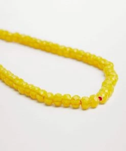 Mango Crystal Bead Necklace Gold -Mango Jewellery Wallets Belts For Women Sales unnamed file 3