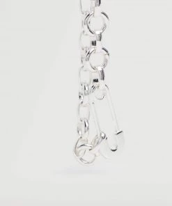 Mango Link Chain Necklace Silver -Mango Jewellery Wallets Belts For Women Sales unnamed file 331