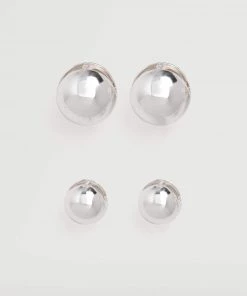 Mango Metallic Ball Earrings Gold -Mango Jewellery Wallets Belts For Women Sales unnamed file 37