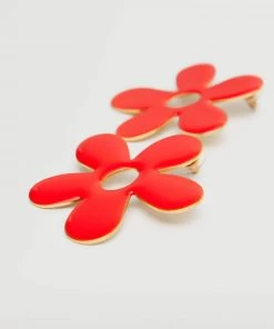 Mango Floral Earrings Gold -Mango Jewellery Wallets Belts For Women Sales unnamed file 387