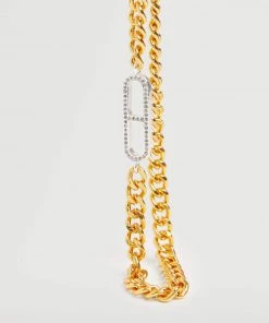 Mango Pendant Chain Necklace Gold -Mango Jewellery Wallets Belts For Women Sales unnamed file 399