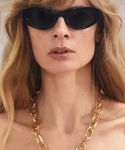 Mango Link Chain Necklace Gold