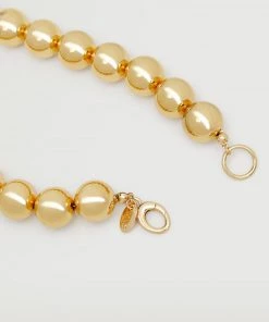 Mango Tassel Bead Necklace Silver -Mango Jewellery Wallets Belts For Women Sales unnamed file 43