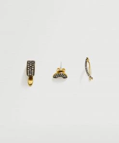 Mango Earring Set Gold