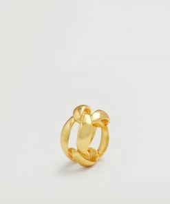 Mango Chain Ring Gold -Mango Jewellery Wallets Belts For Women Sales unnamed file 477