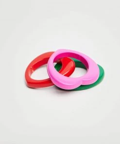 Mango Metal Ring Set Green -Mango Jewellery Wallets Belts For Women Sales unnamed file 491